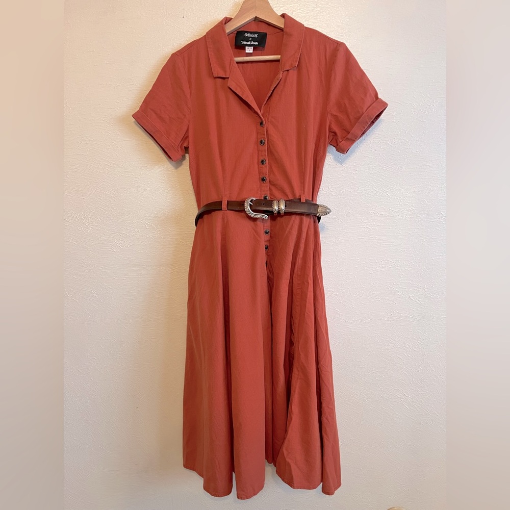 Colectif X Modcloth Size 6 Midi Dress